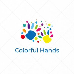 Colorful Hands Logo - Logo Is Us
