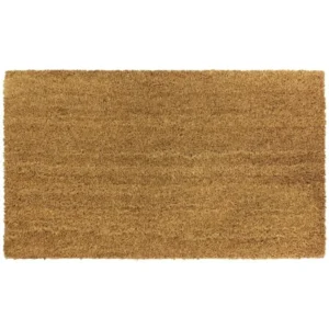 Soft man made coir matting- PVC backed entrance mat