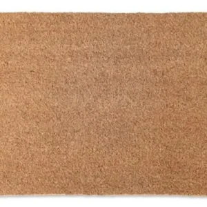 Plain medium coir mat made from natural coir