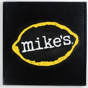 Quality Rubber Bar Mat with Mike’s branded logo