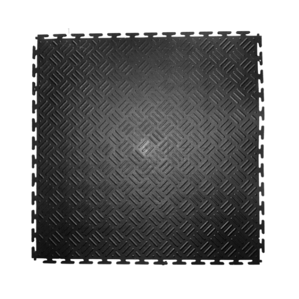 Industrial anti fatigue floor mat – black interlocking mat